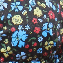 Load image into Gallery viewer, AZURARA top biquíni  - Ganni floral - preto