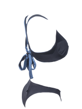 Load image into Gallery viewer, ECHO cueca - azulão shiny + preto