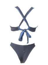 Load image into Gallery viewer, ECHO cueca - azulão shiny + preto