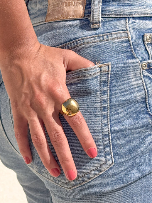 Anel BALOOP dourado