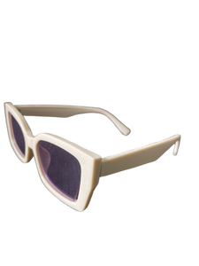 Óculos LS1904 Branco lente lilás
