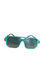 Load image into Gallery viewer, Óculos S 8068 Verde transparente