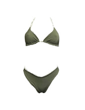 Load image into Gallery viewer, Cueca ECHO SCRUNCHY biquíni - SAGE RAINBOW | Verde Militar