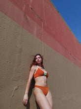 Load image into Gallery viewer, Cueca ECHO biquíni - TERRACOTA LARANJA | Verde menta