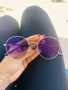 Óculos V10013 espelhado lilás