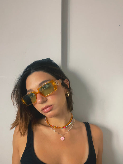 Óculos S1230 laranja | verde