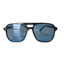 Load image into Gallery viewer, Óculos Aviator quadrado - azul