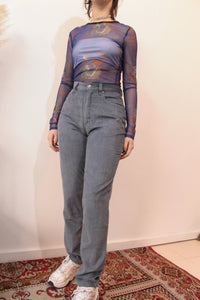 Calças CJ BLUE - high rise jeans CORD
