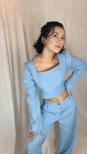 Load image into Gallery viewer, DIANA top • baby blue